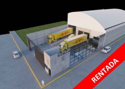 Renta de Bodega Industrial en Toluca nueva. 2,500 m²