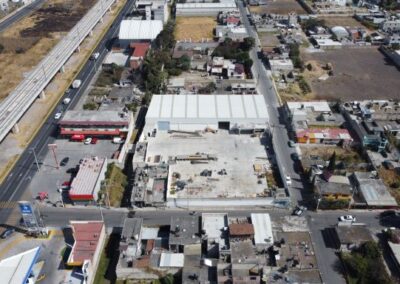 Renta de Bodega Industrial con Patio en San Mateo Atenco – Toluca. 970 m² de Bodega y 2,000 m² de Patio