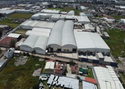 renta nave industrial en san mateo atenco vista desde el aire